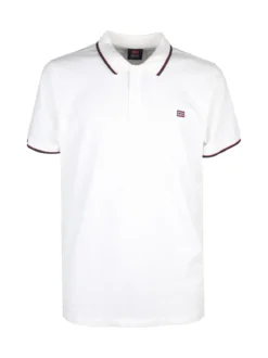 Norway Polo da uomo a maniche corte in cotone
