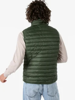 Norway Smanicato imbottito da uomo con zip - militare