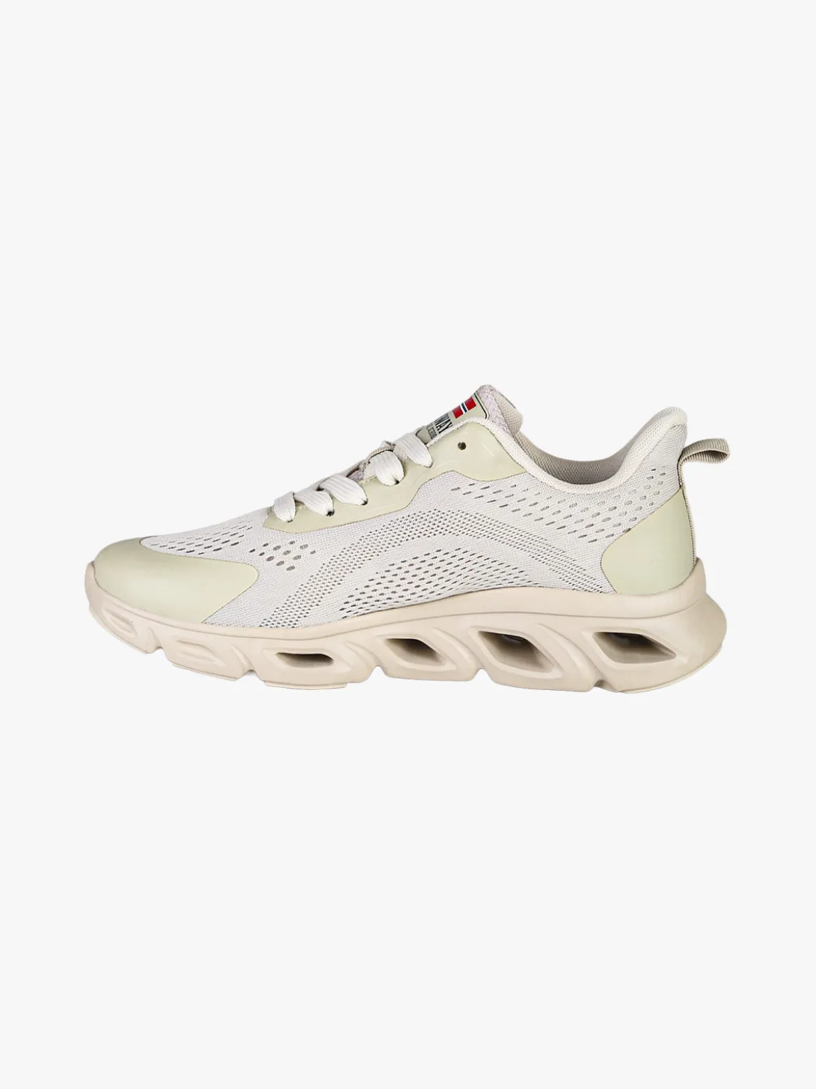 Norway Sneakers da donna sportive in tessuto - beige
