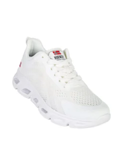 Norway Sneakers da donna sportive in tessuto - bianco