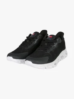 Norway Sneakers da donna sportive in tessuto - nero
