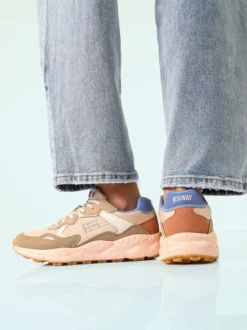 Norway Sneakers stringate da donna - beige