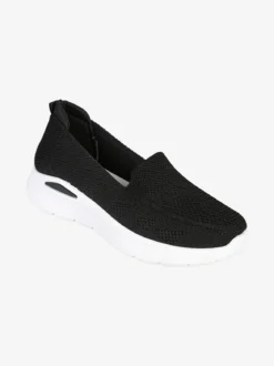 Original Marines Mocassini donna sportivi in tessuto con zeppa