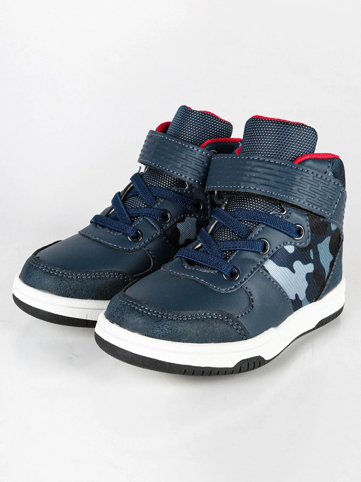 Original Marines Sneakers alte con stampa mimetica