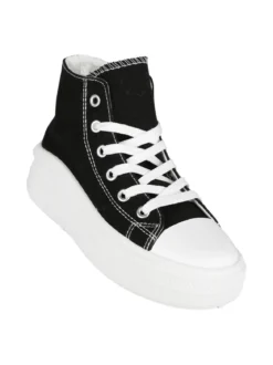 Original Marines Sneakers alte da ragazza con platform