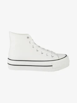Original Marines Sneakers donna alte in tela con platform
