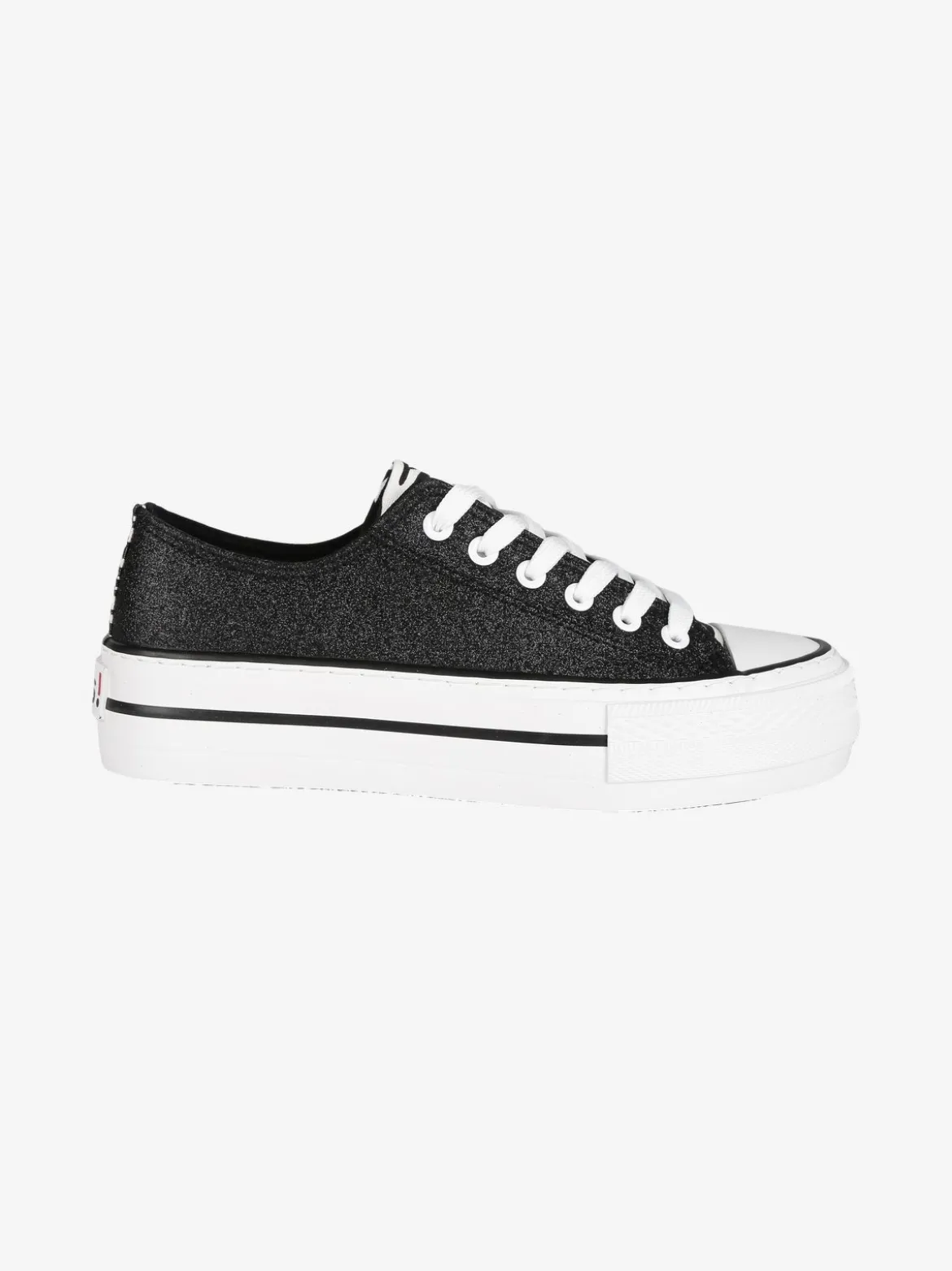 Original Marines Sneakers donna con platform e glitter