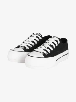 Original Marines Sneakers donna con platform e glitter