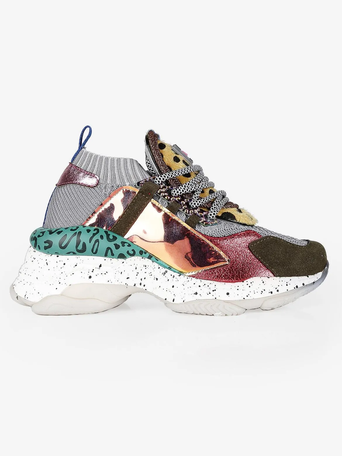 Osey Sneakers donna multicolor con zeppa