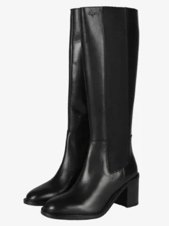 Osey Stivali donna in pelle con tacco
