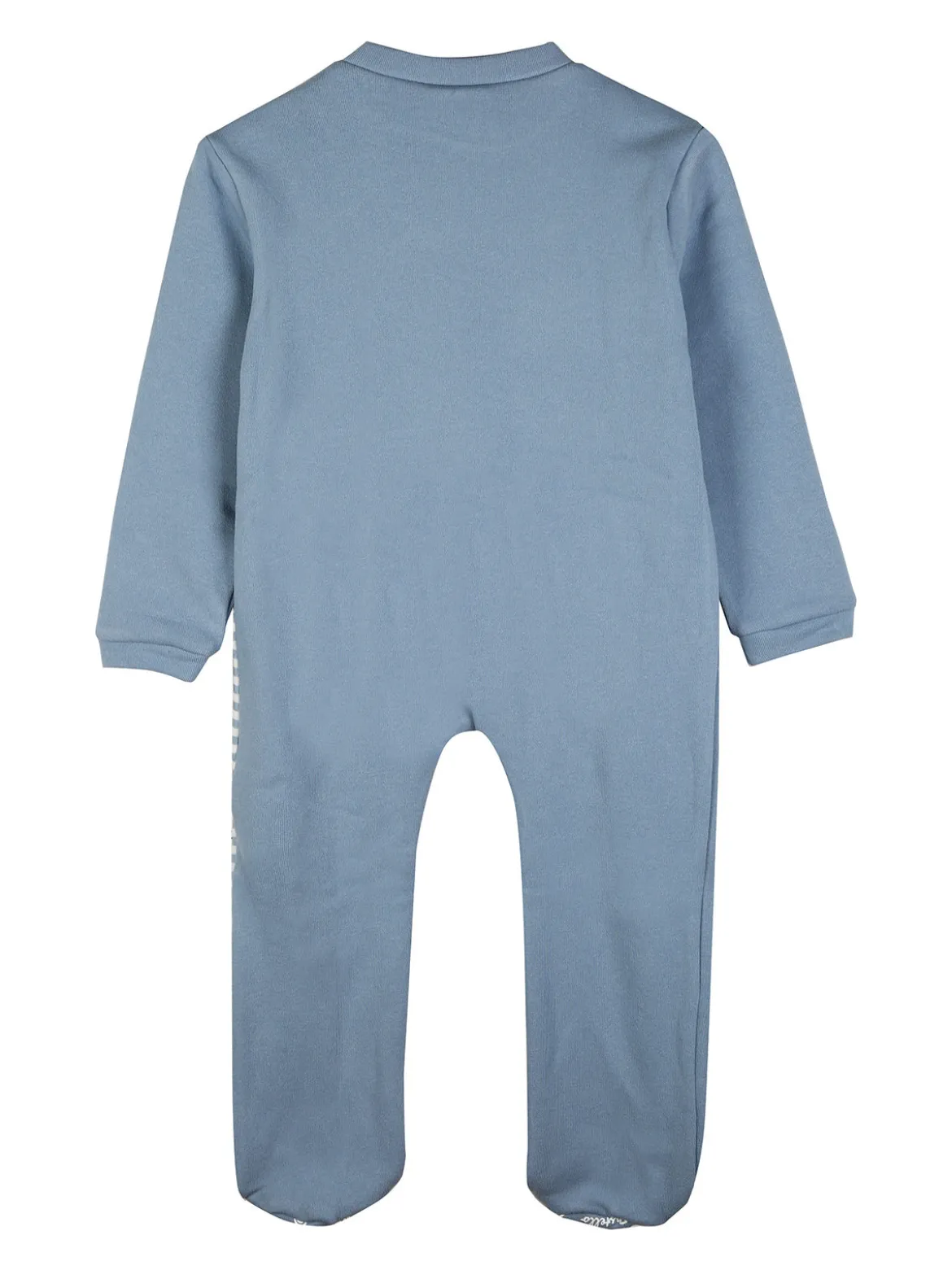 Pastello Pigiama intero da neonato con zip intera - blu