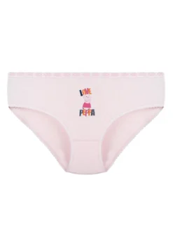 Peppa Pig Tris di slip da bambina in cotone