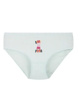 Peppa Pig Tris di slip da bambina in cotone