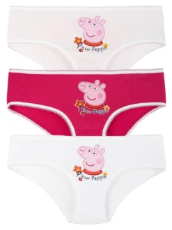 Peppa Pig Tris slip bambina con stampa