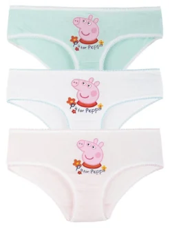 Peppa Pig Tris slip bambina con stampa