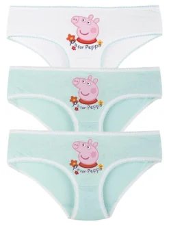 Peppa Pig Tris slip bambina con stampa