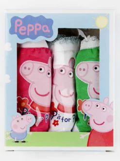 Peppa Pig Tris slip bambina con stampa