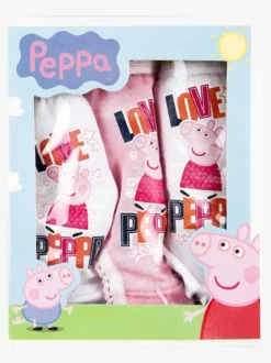 Peppa Pig Tris slip da bambina in cotone