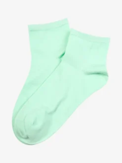 Pierre Cardin Calze corte da donna in cotone elasticizzato - acqua marina
