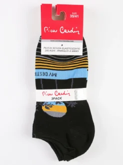 Pierre Cardin Calze corte donna con stampe Confezione 3 paia