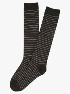 Pierre Cardin Calze lunghe da donna a righe - marrone