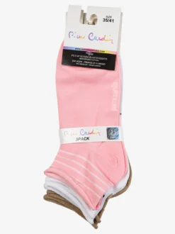 Pierre Cardin Confezione da 3 paia di calze corte da donna in filo di scozia