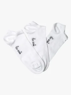 Pierre Cardin Confezione da 3 paia di calze pedulini unisex in filo di scozia - bianco