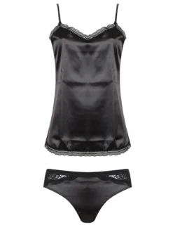 Pierre Cardin Coordinato intimo donna effetto raso