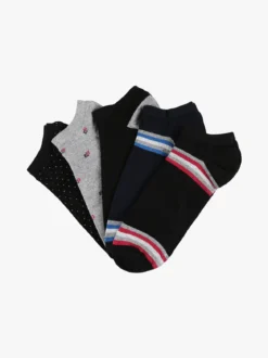 Pierre Cardin 5 Paia di calze corte da uomo in cotone