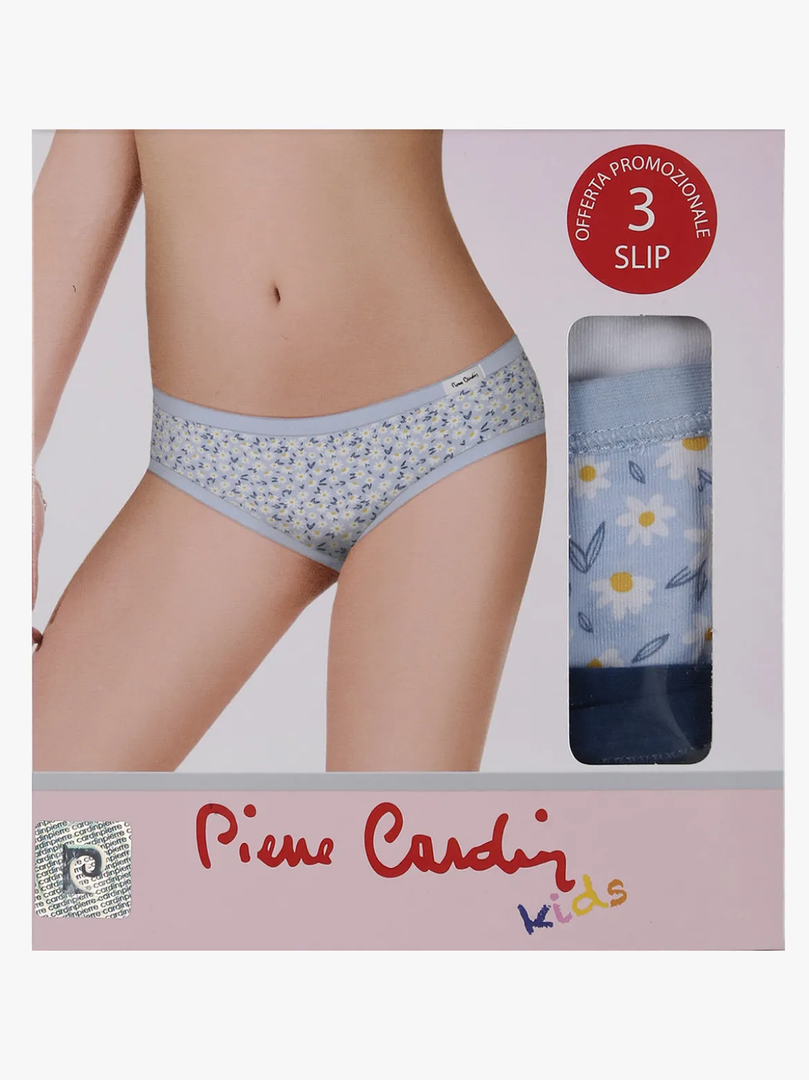 Pierre Cardin 3 slip da bambina assortiti