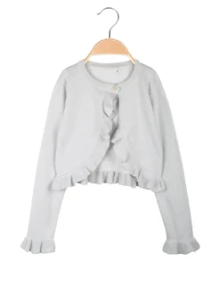 Pink Baby Coprispalle da bambina in lurex con bottone