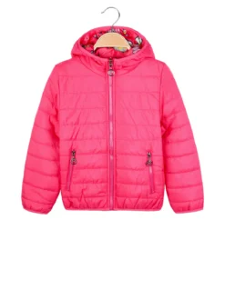 Pink Baby Giubbotto da bambina reversibile: