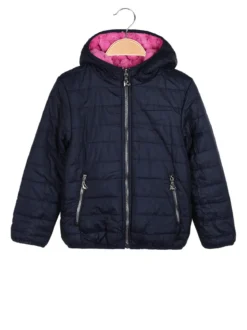 Pink Baby Giubbotto imbottito da bambina reversibile