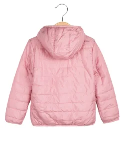 Pink Baby Giubbotto imbottito da bambina reversibile