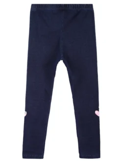 Pink Baby Jeggings bimba con paillettes
