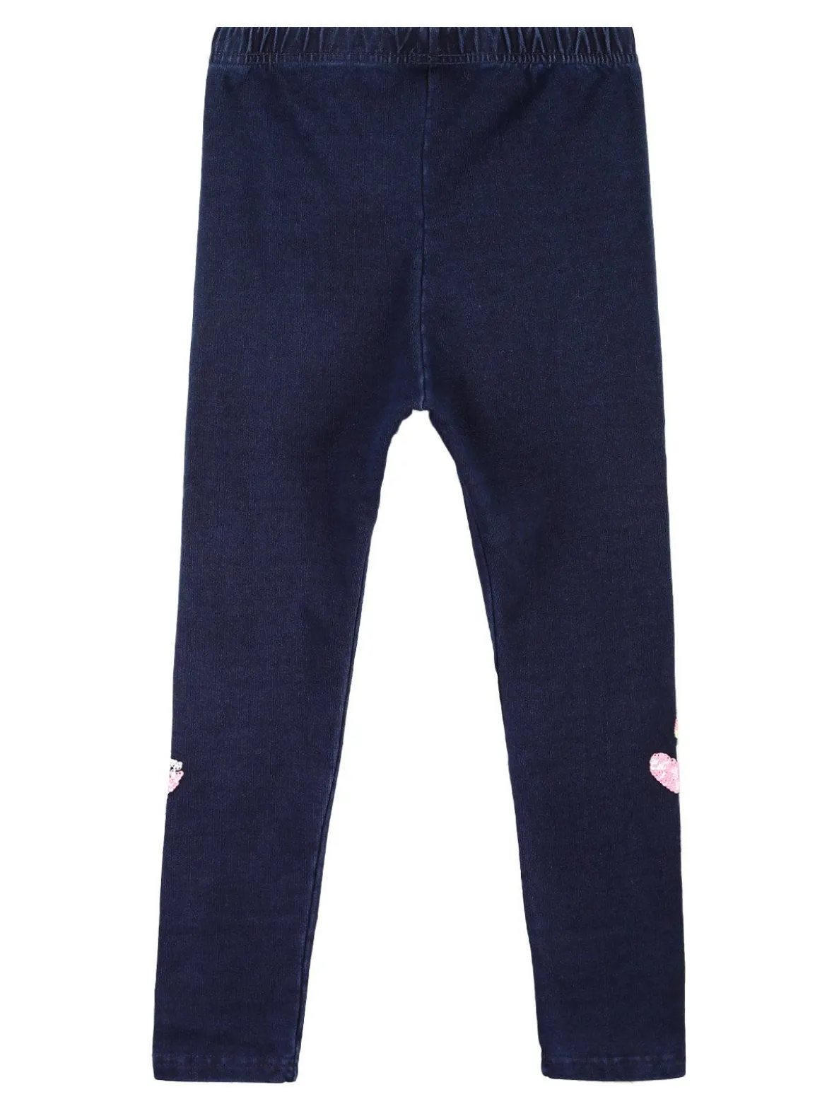 Pink Baby Jeggings bimba con paillettes