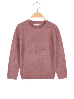 Pink Baby Maglioncino da bimba con pailettes