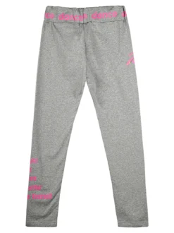 Pink Rabbit Leggings da ragazza felpato - grigio
