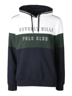 Polo Club Felpa da uomo con cappuccio - blu scuro