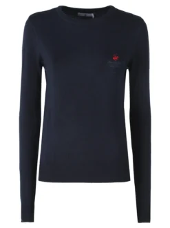 Polo Club Maglione girocollo da donna - blu scuro