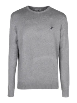 Polo Club Pullover girocollo da uomo in maglia
