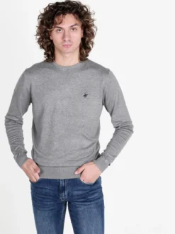 Polo Club Pullover girocollo da uomo in maglia