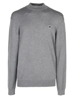 Polo Club Pullover in maglia da uomo con collo a lupetto