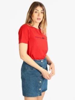 Polo Club T-shirt donna manica corta con scritta