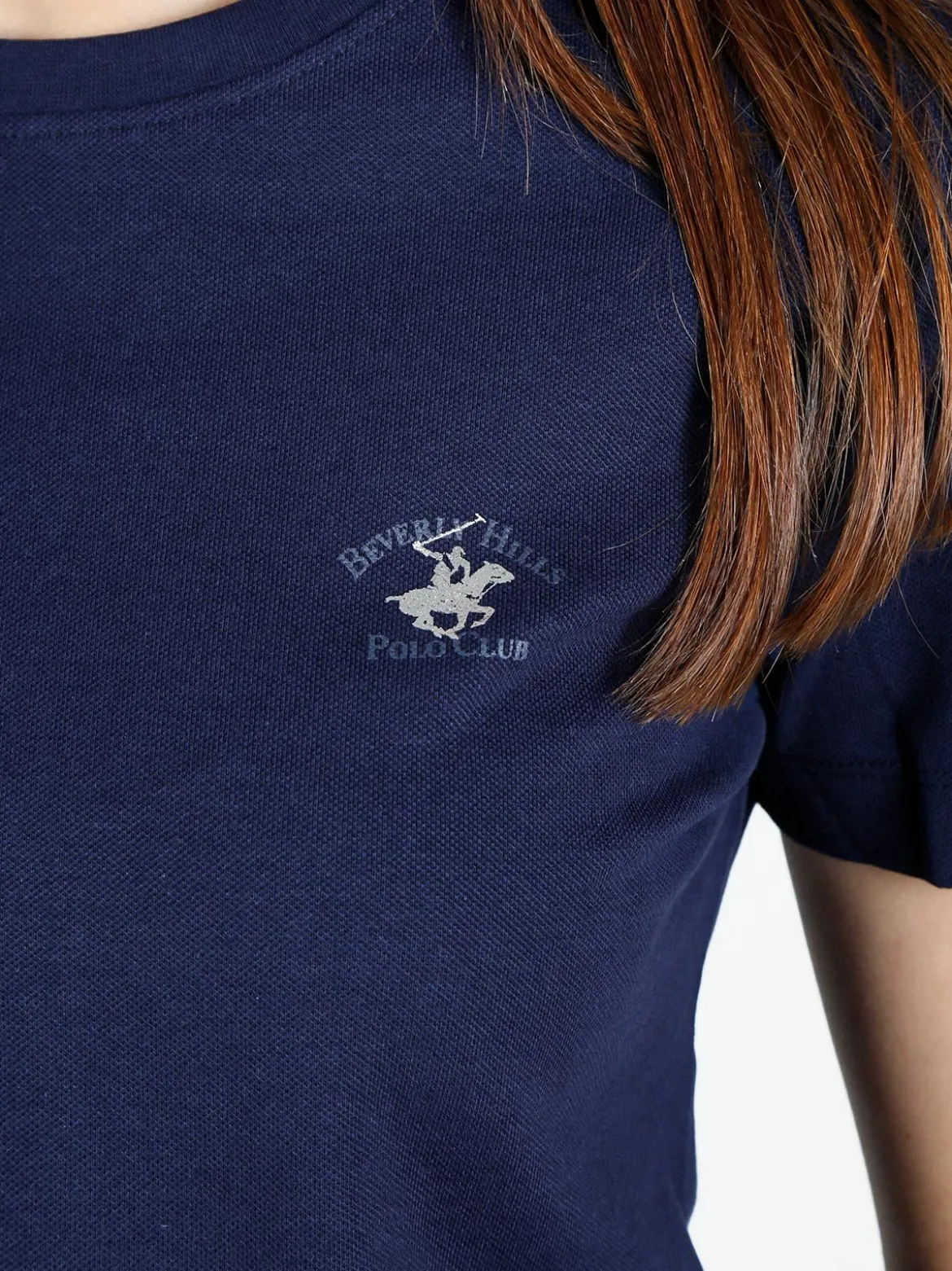 Polo Club T-shirt girocollo da donna in cotone