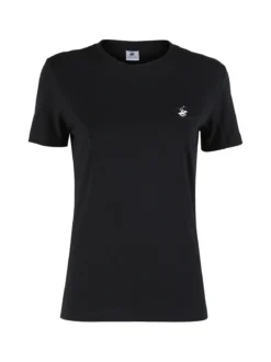 Polo Club T-shirt girocollo da donna in cotone