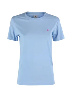 Polo Club T-shirt girocollo da donna in cotone