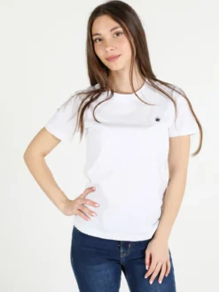 Polo Club T-shirt girocollo da donna in cotone
