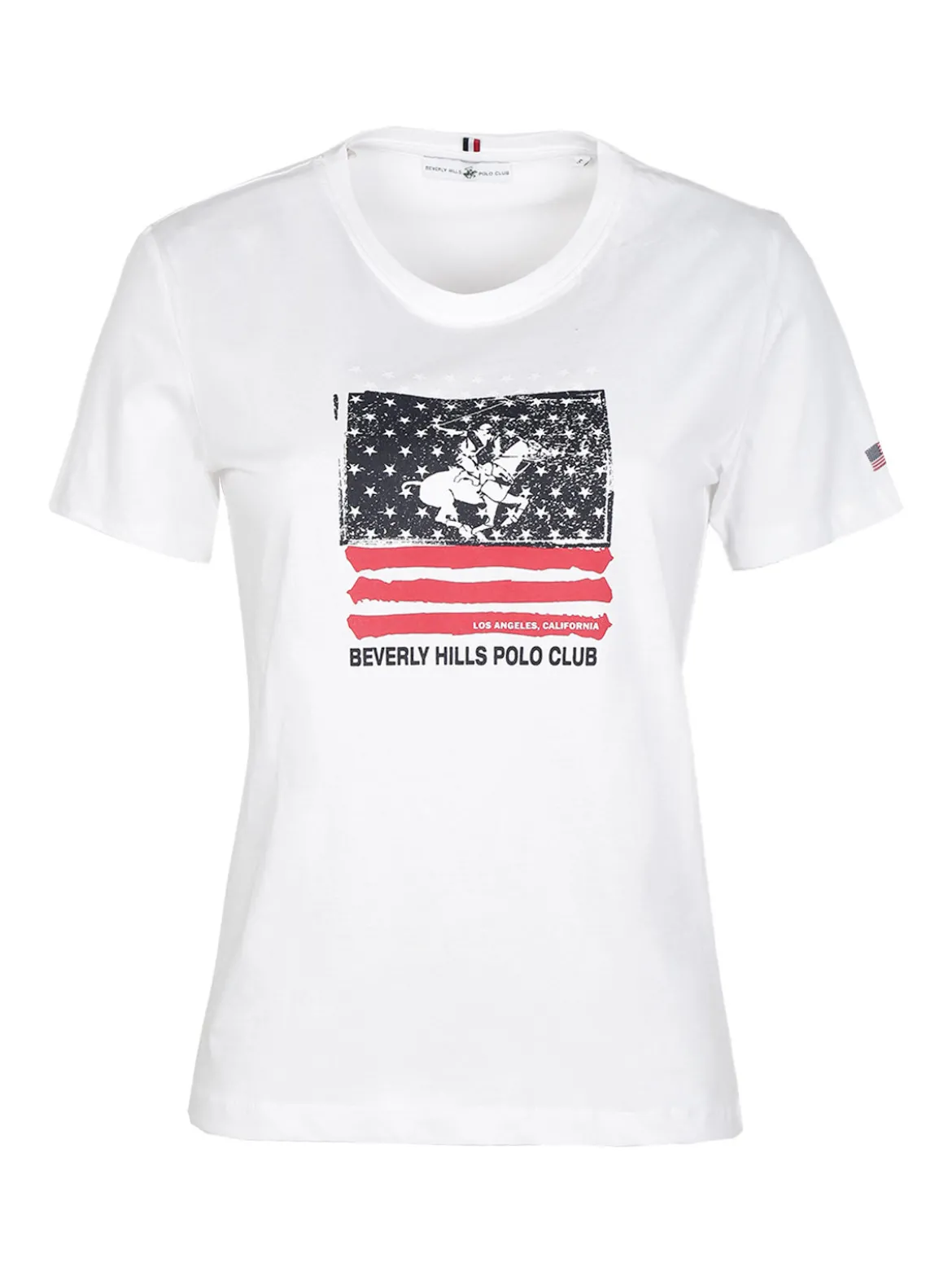 Polo Club T-shirt manica corta donna con stampa