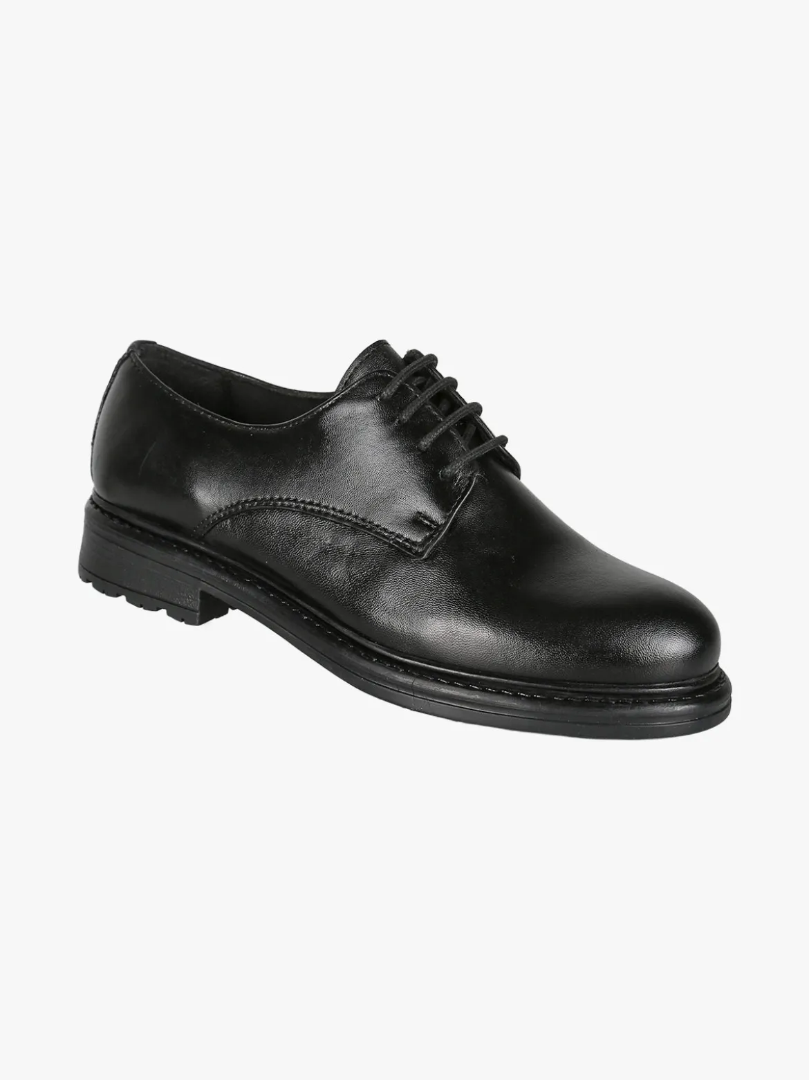 Posch Francesine donna stringate in pelle - nero